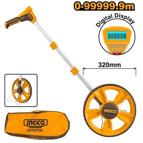 INGCO Digital Display Measuring Wheel 99,999.9m