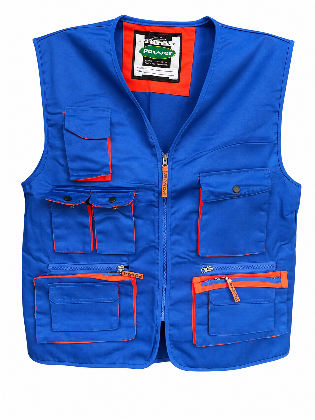 Royal Blue Media Utility Jacket