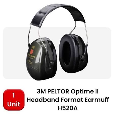 3M PELTOR Optime II Earmuffs H520A