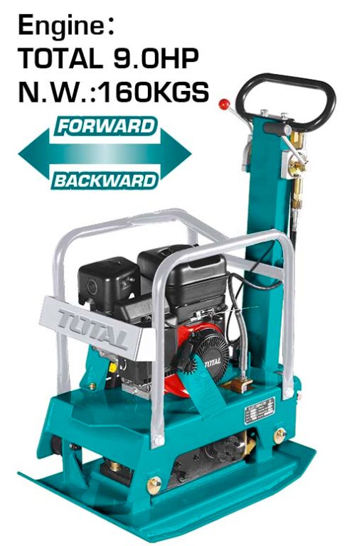 TOTAL Gasoline Reversible Plate Compactor 9HP