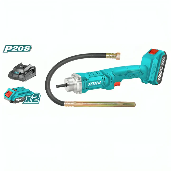 TOTAL 20V Cordless Concrete Vibrator Poker-TCVLI2023011