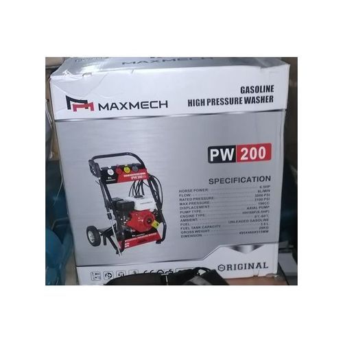 MAXMECH PW200 Gasoline High Pressure Washer 6.5HP