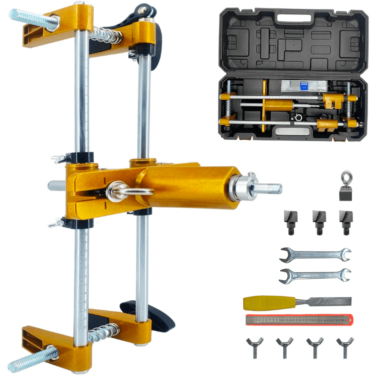 Adjustable Door Lock Mortising Jig Kit