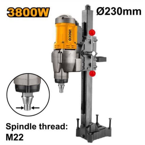Ingco Industrial Core Diamond Drilling Machine 3800W 230mm (DDM38001)