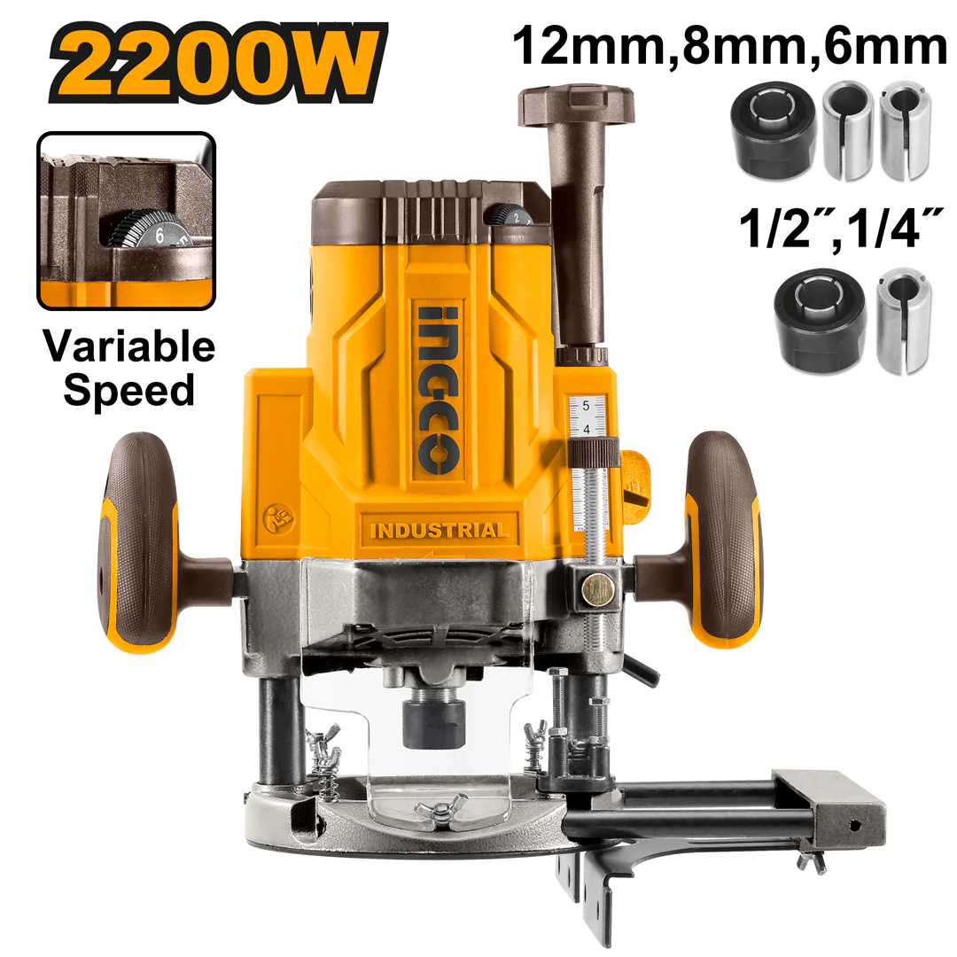INGCO Electric Router 2200W RT22008