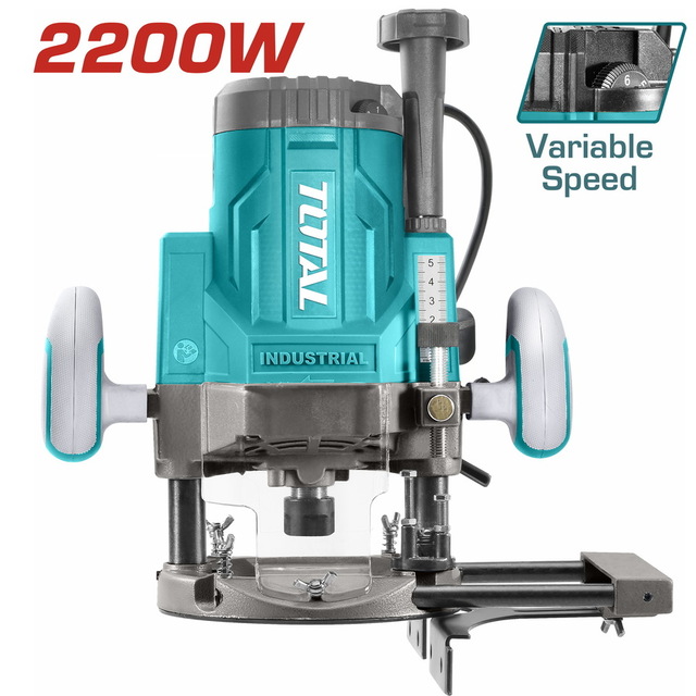 TOTAL Electric Router 2200W TR111226