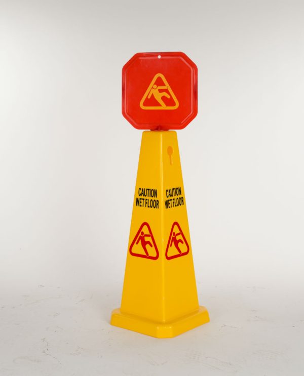 95cm Caution Cone Sign (Wet Floor)