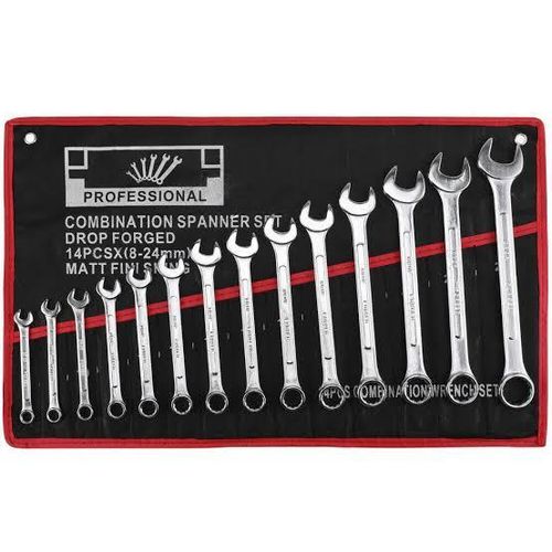 14 Pcs Combination Spanner Set