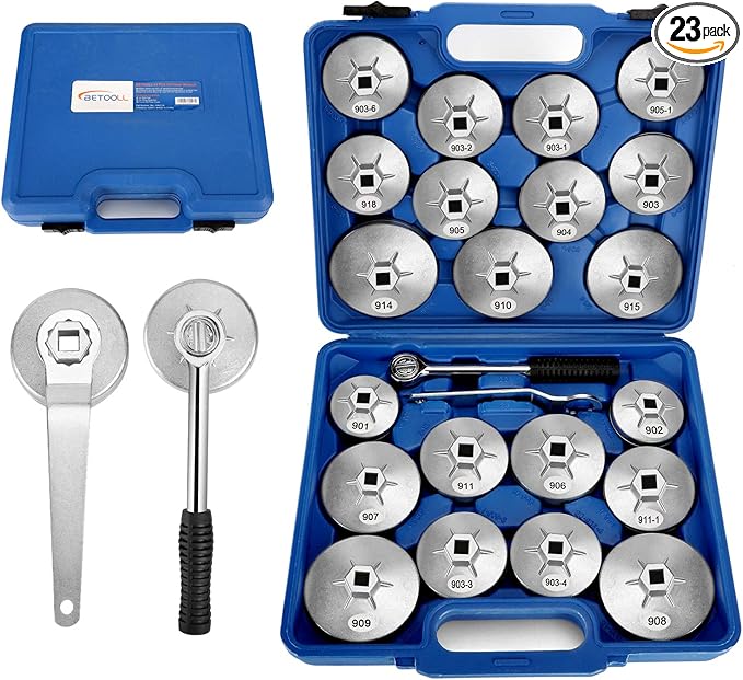 23pcs Oil Filter Removal Cap Set