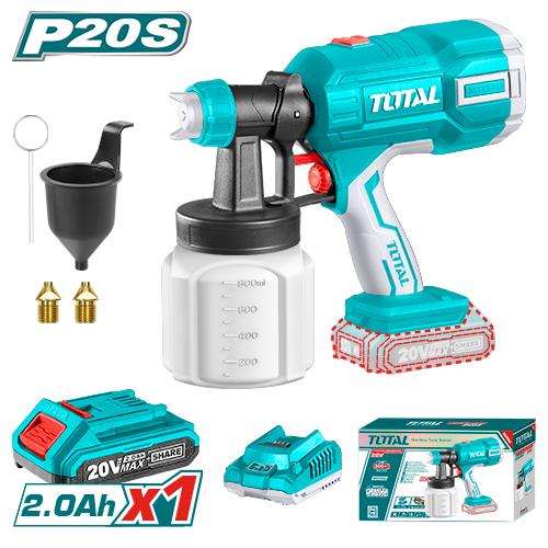 TOTAL Cordless Spray Gun TSGLI20406