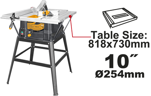 TOTAL Table Saw 1500W 254mm (TS5152543)
