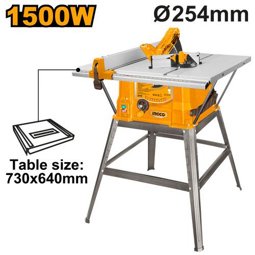 INGCO TS150078 Table Saw 10 Inch 430X640mm 1500W