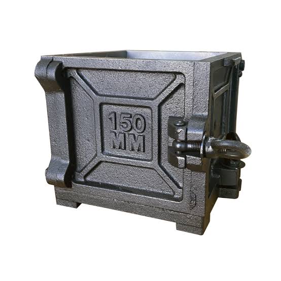 150mm Cast Iron Concrete Cube Mould