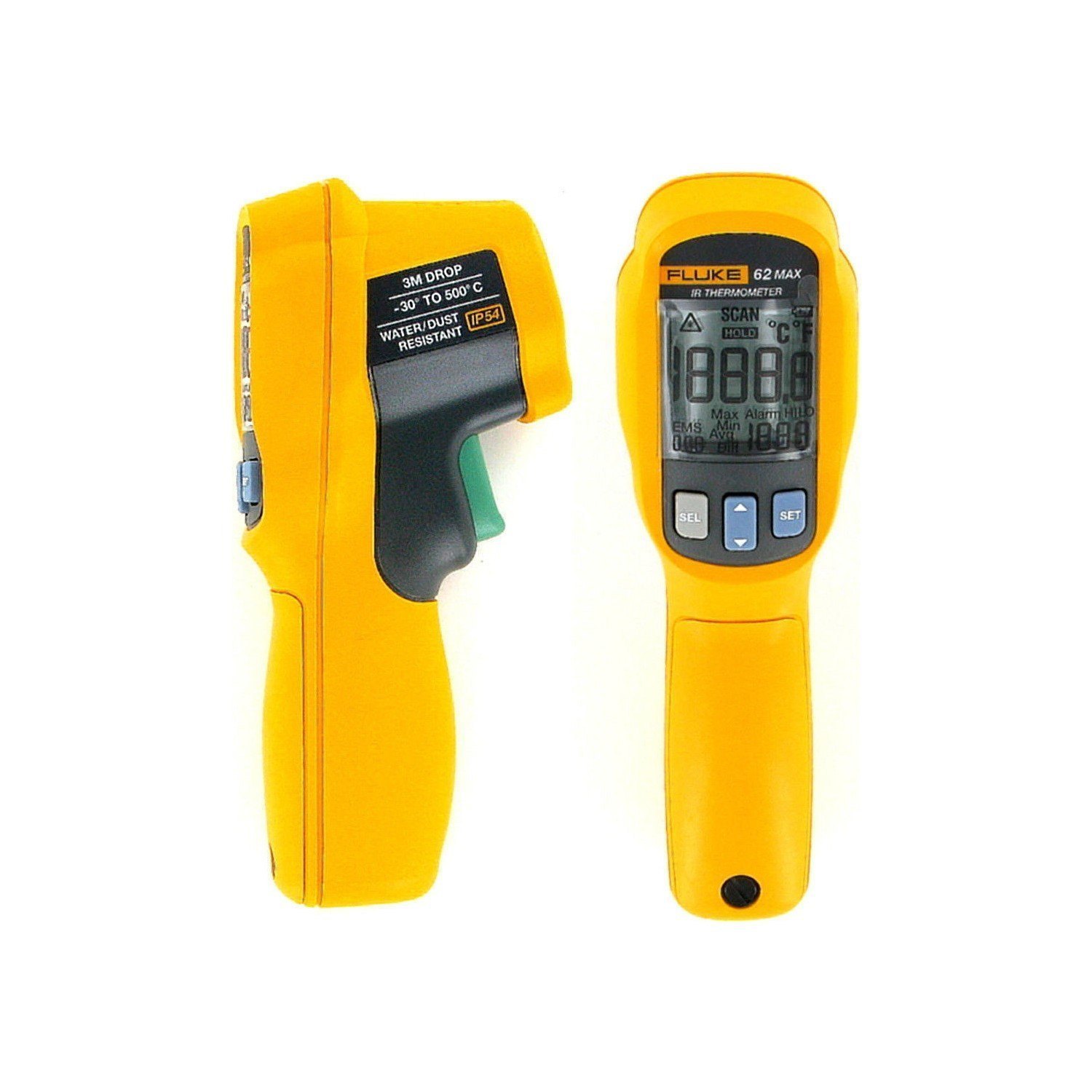 Fluke 62 MAX Infrared Thermometer (Non-Contact Temperature Gun)
