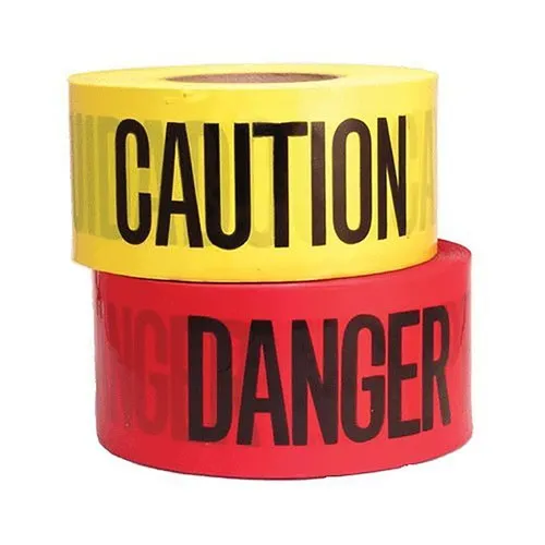 Caution Danger Barricade Tape 50mm x 500m