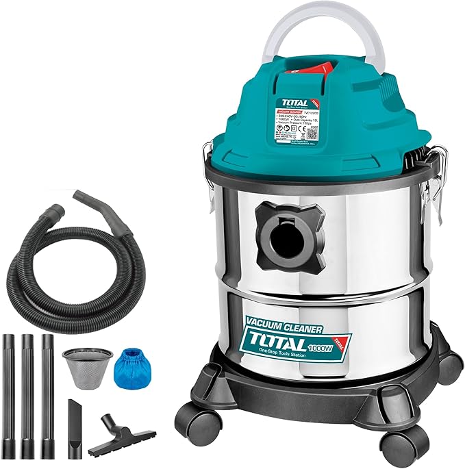 TOTAL Vacuum Cleaner 12L 1000W (TVC14122)