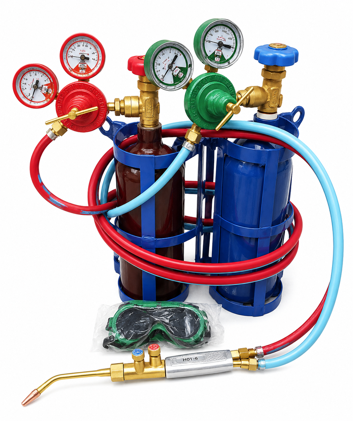 Portable Oxy-Acetylene Gas Welding and Cutting Kit