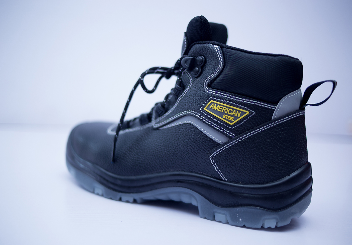 American Steel Safety Boot (Ankle) ΓÇô Steel Toe Industrial Work Boot