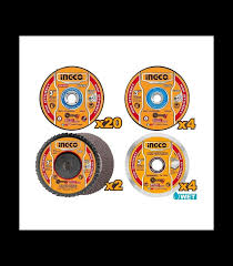 INGCO 30-Piece Cutting & Grinding Disc Set (MCD07630)