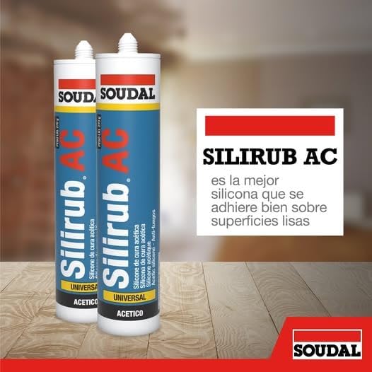 Soudal Silirub AC+ Sanitary Sealant