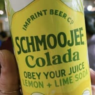 imprintBeerCo._sCHMOOJEEOBEYYOURJUICEWITHLEMONLIMESODA