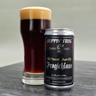 hoppin'FrogBrewery_barrel-AgedFrogichlausSwiss-styleCelebrationLager