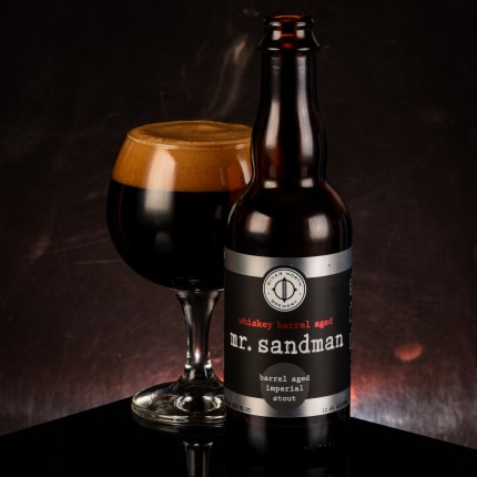 riverNorthBrewery_whiskeyBarrelAgedMr.Sandman(2022)