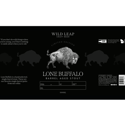 wildLeapBrewCo._loneBuffalo:18moBarrelAgedAnniversaryStout