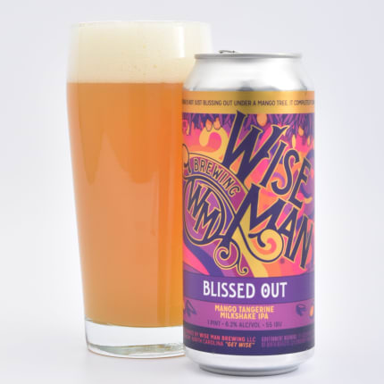 wiseManBrewing_blissedOut:MangoTangerineMilkshakeIPA