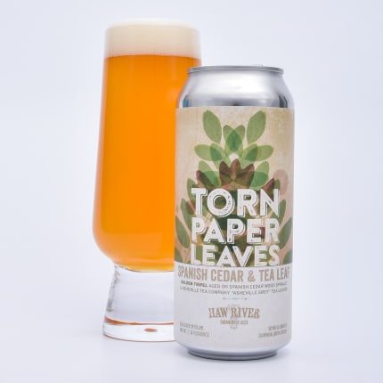 hawRiverFarmhouseAles_tornPaperLeaves:SpanishCedar&TeaLeaf