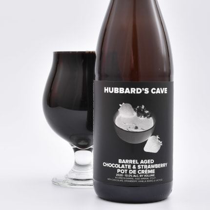 hubbard'sCave_barrelAgedChocolate&StrawberryPotDeCrème(2020)