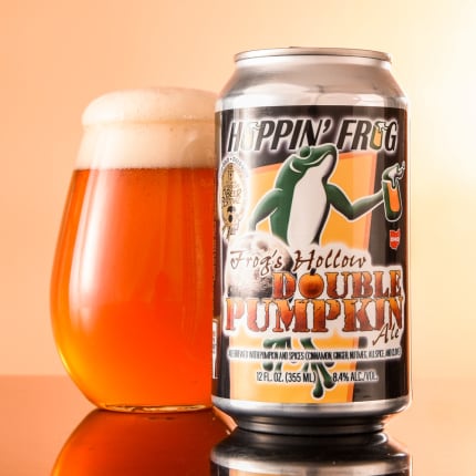 hoppin'FrogBrewery_frog'sHollowDoublePumpkinAle