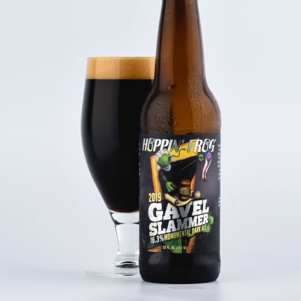 hoppin'FrogBrewery_gavelSlammerMonumentalDarkAle(2019)