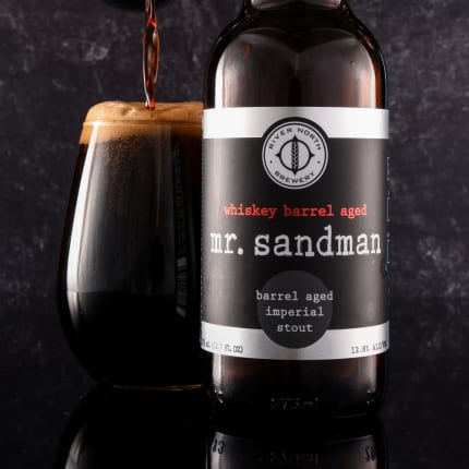 riverNorthBrewery_whiskeyBarrelAgedMr.Sandman(2021)