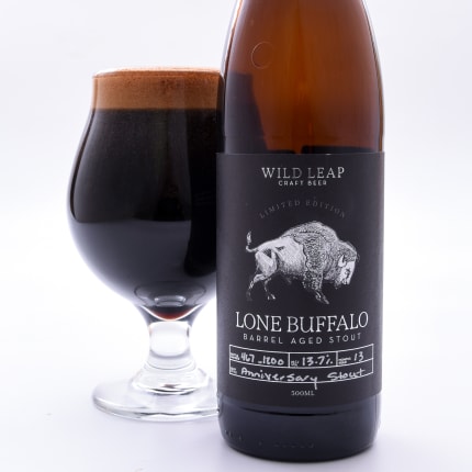 wildLeapBrewCo._loneBuffalo:13MonthAnniversaryStout