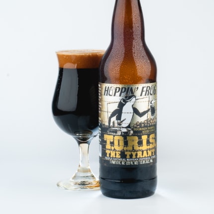 hoppin'FrogBrewery_barrel-AgedT.O.R.I.S.TheTyrantTripleOatmealImperialStout