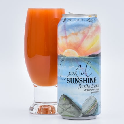 humbleForagerBrewery_coastalSunshine(v3):PinkDragonFruit,PassionFruit,Mango