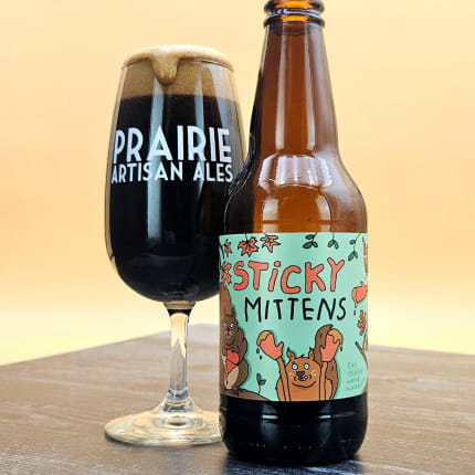prairieArtisanAles_barrelAgedStickyMittens(2025)