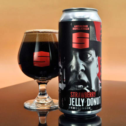 streetsideBrewery_strawberryJellyDonutDemogorgon