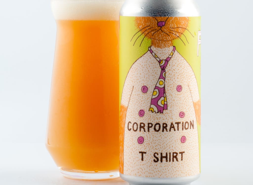 fatOrangeCatBrewCo._corporationT-Shirt
