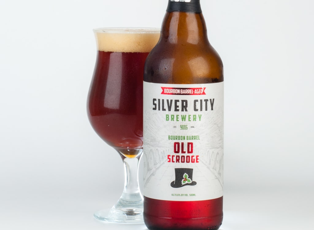 silverCityBrewery_bourbonBarrelAgedOldScroogeChristmasAle