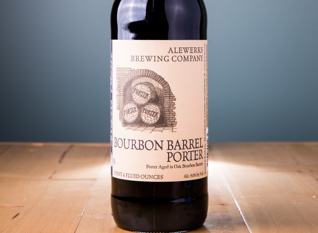 alewerksBrewingCompany_bourbonBarrelPorter