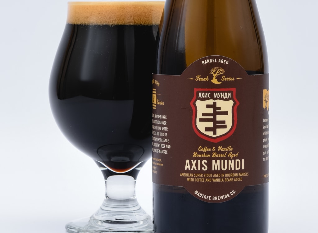 madTreeBrewingCompany_bourbonBarrelAgedAxisMundiw::Coffeeandvanilla(2019)