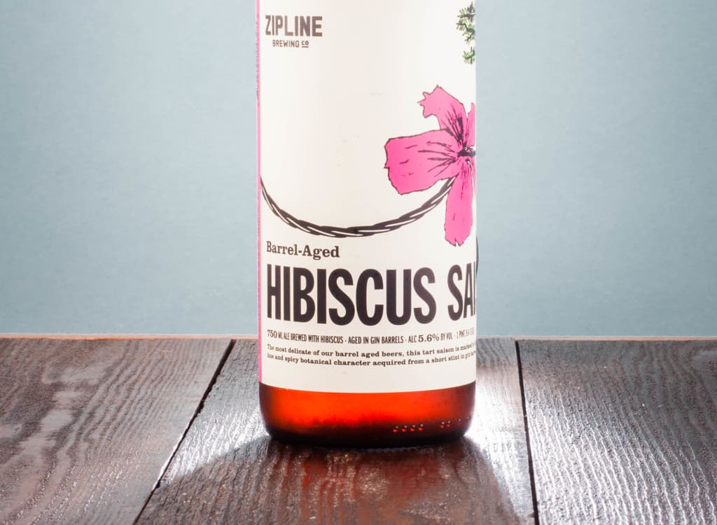 ziplineBrewingCo_ginBarrelAgedHibiscusSaison