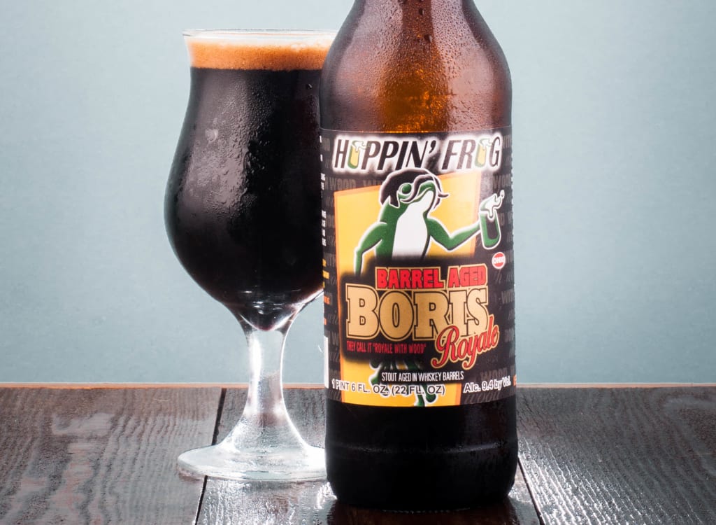 hoppin'FrogBrewery_barrelAgedB.O.R.I.SRoyale
