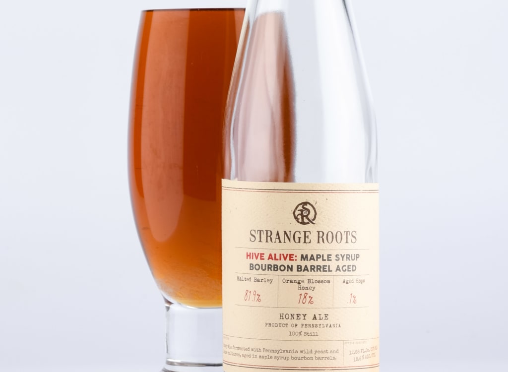strangeRootsExperimentalAles_hiveAlive:MapleSyrupBourbonBarrelAged