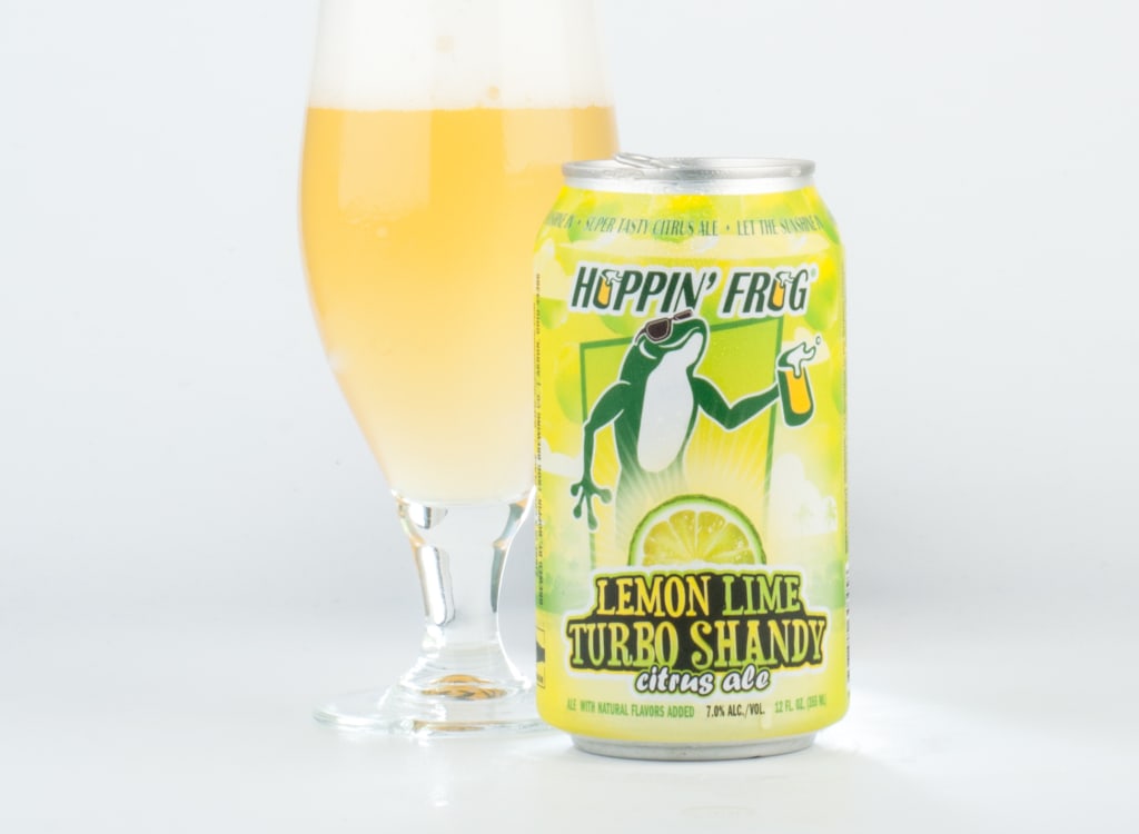 hoppin'FrogBrewery_lemonLimeTurboShandyCitrusAle