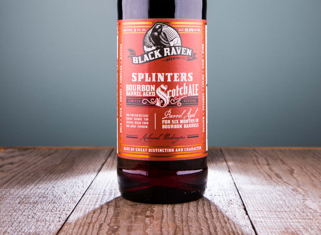 blackRavenBrewingCompany_splintersBourbonBarrelAgedScotchAle(2016)