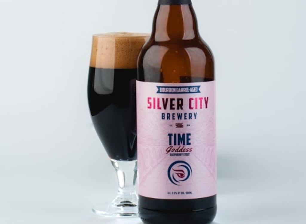 silverCityBrewery_timeGoddess:BourbonBarrelAgedRaspberryImperialStout
