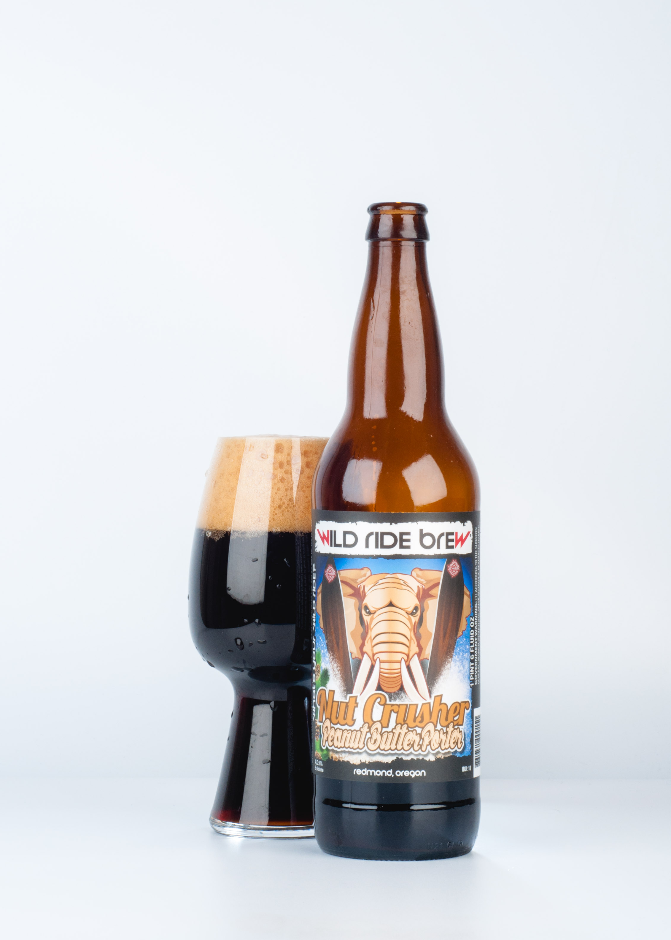 Wild Ride Brewing Company - Nut Crusher Peanut Butter Porter